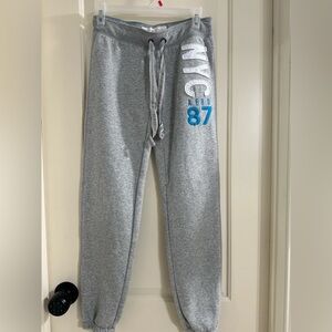 Gray Sweatpants with NYC Logo